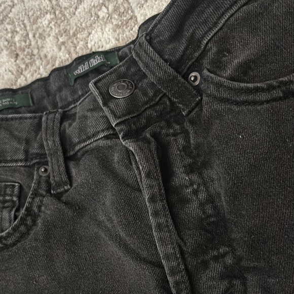 WILD FABLE Stylish Black Distressed Women Shorts - Picture 4 of 12